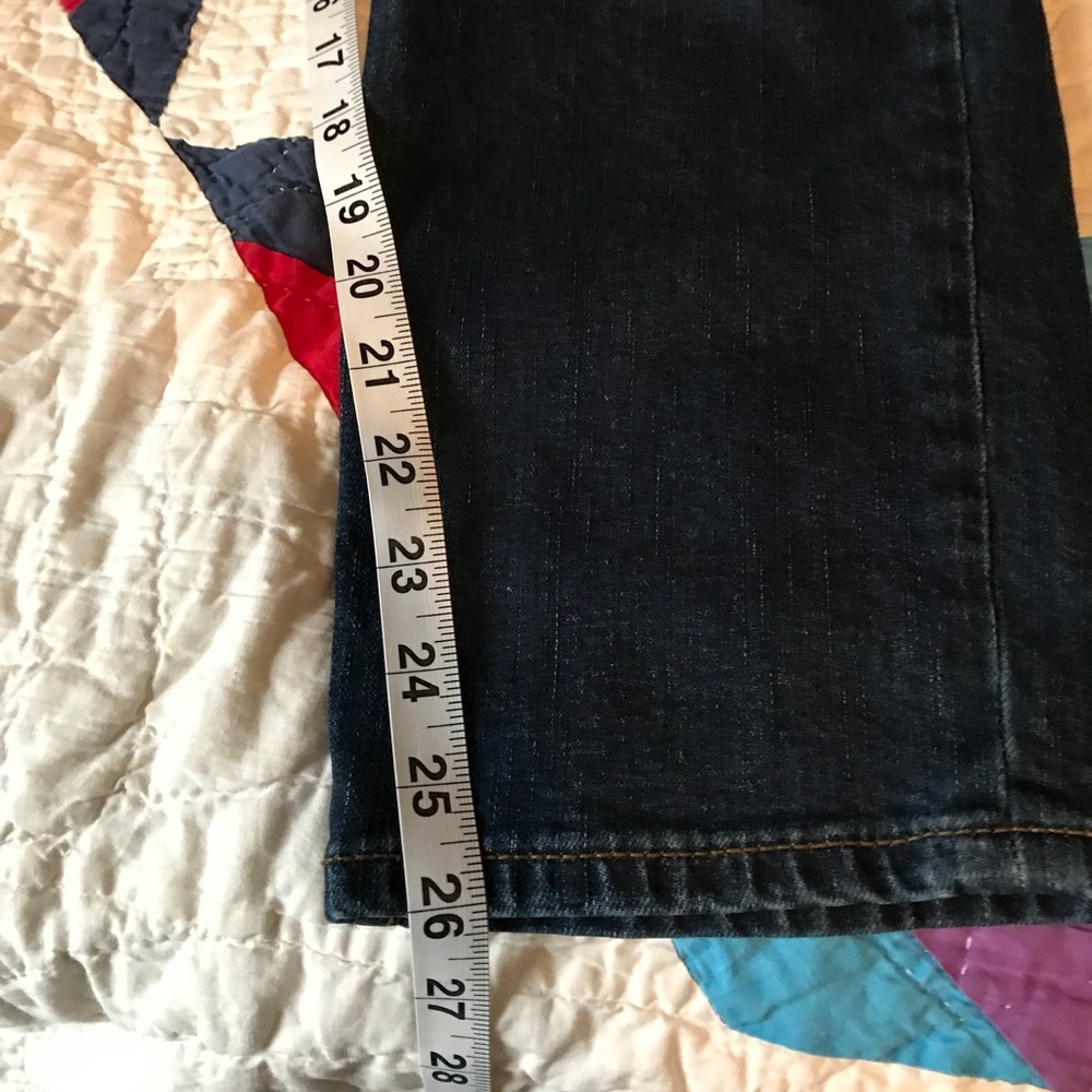 Free People cropped relaxed embroidered jeans - Picture 6 of 9